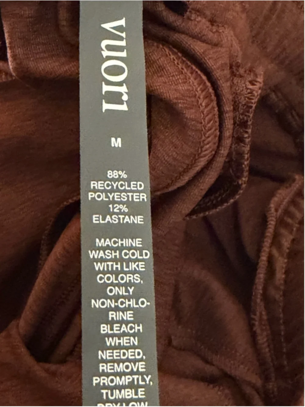 VUORI SUNDAY PERFORMANCE JOGGER 28” BURNT SIENNA SIZE MEDIUM